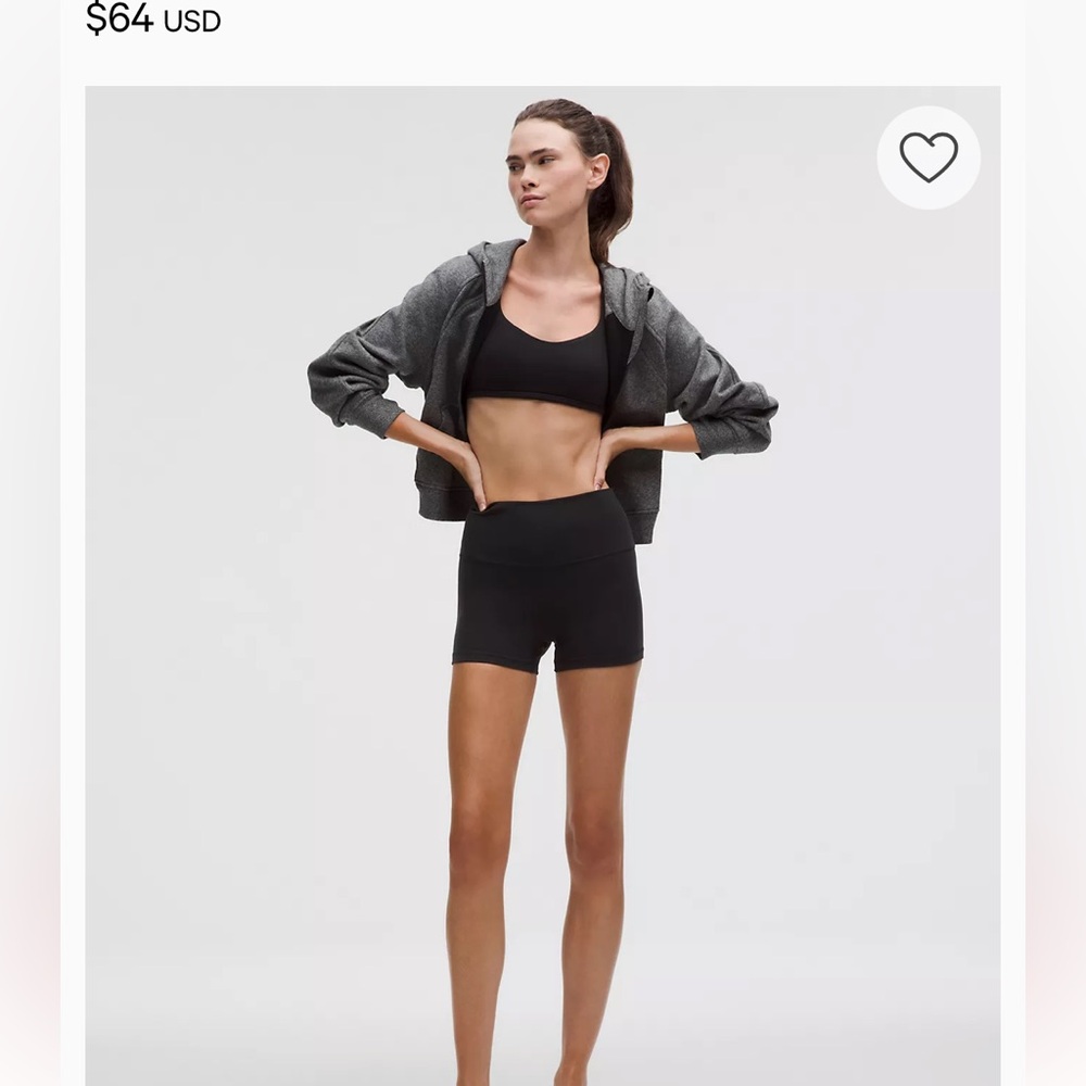 Lululemon Align high rise shorts